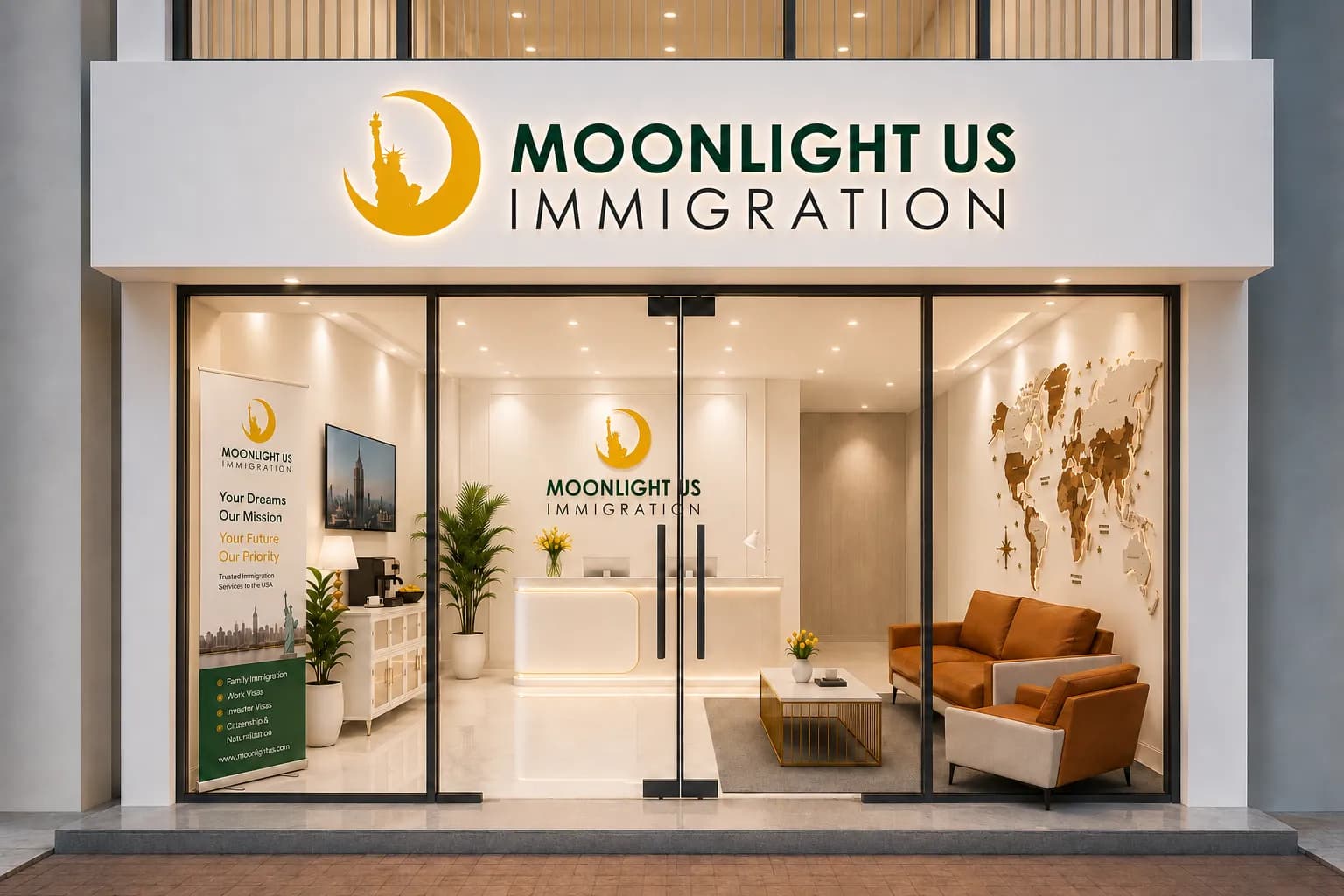 Văn phòng trụ sở Moonlight US Immigration tại Thành phố Hồ Chí Minh